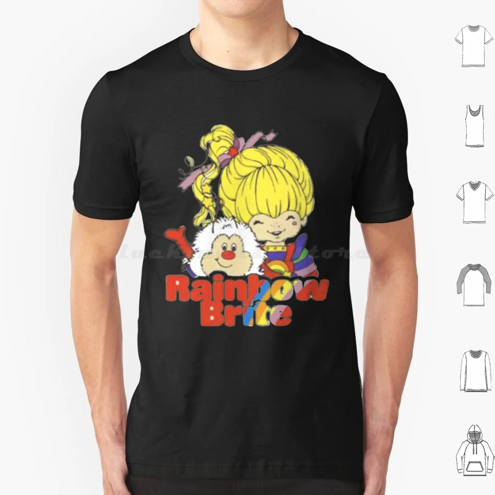 

Футболка Rainbow Brite , For Lover Kids Since 80s Мужчины Женщины Дети 6xl Rainbow Rainbow Brite Made In The 80s Rainbow Brite 80s