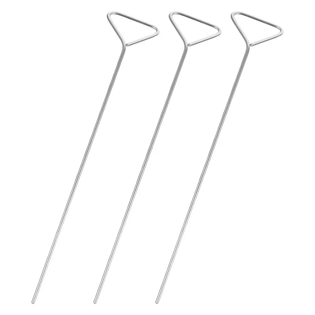 

3 Pcs Stainless Steel Coating Rod Cell Spreading for Petri Dish Push Plate Tool