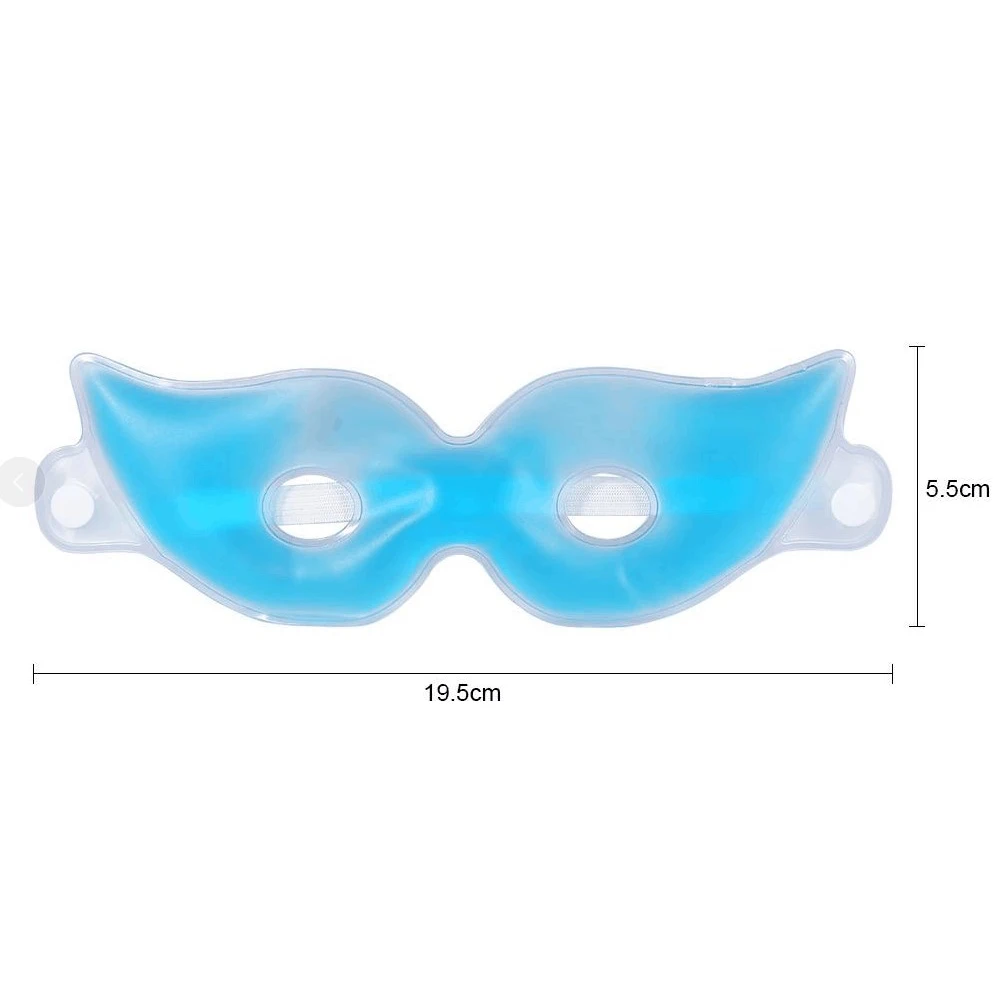 Reutilizável Gel Eye Mask, aliviar a estirpa dos olhos, eliminar círculos escuros, Ice Pack, adequado para uma boa noite de sono