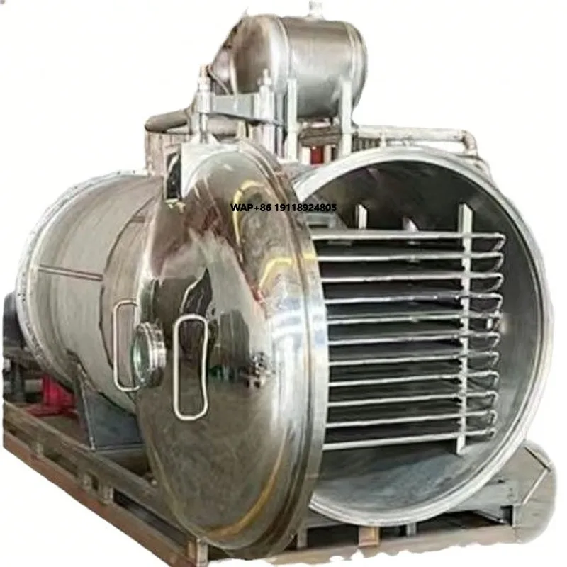 Stainless Steel Vacuum Freeze Dryer Equipment for Preserving Color and Flavor of Fruits and Vegetables