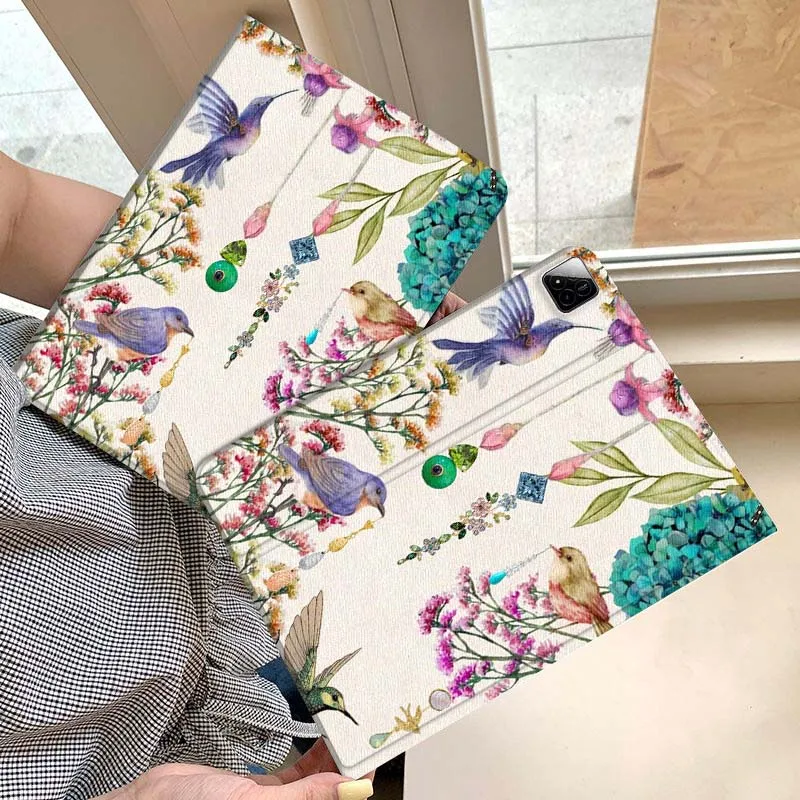 

Flower Pattern Watercolor Art Gift Tablet Case For Xiaomi Redmi Mini Pad SE K 2 4 5 6 7 8 2023 2025 11 8.8 11.2 10.1 Pro