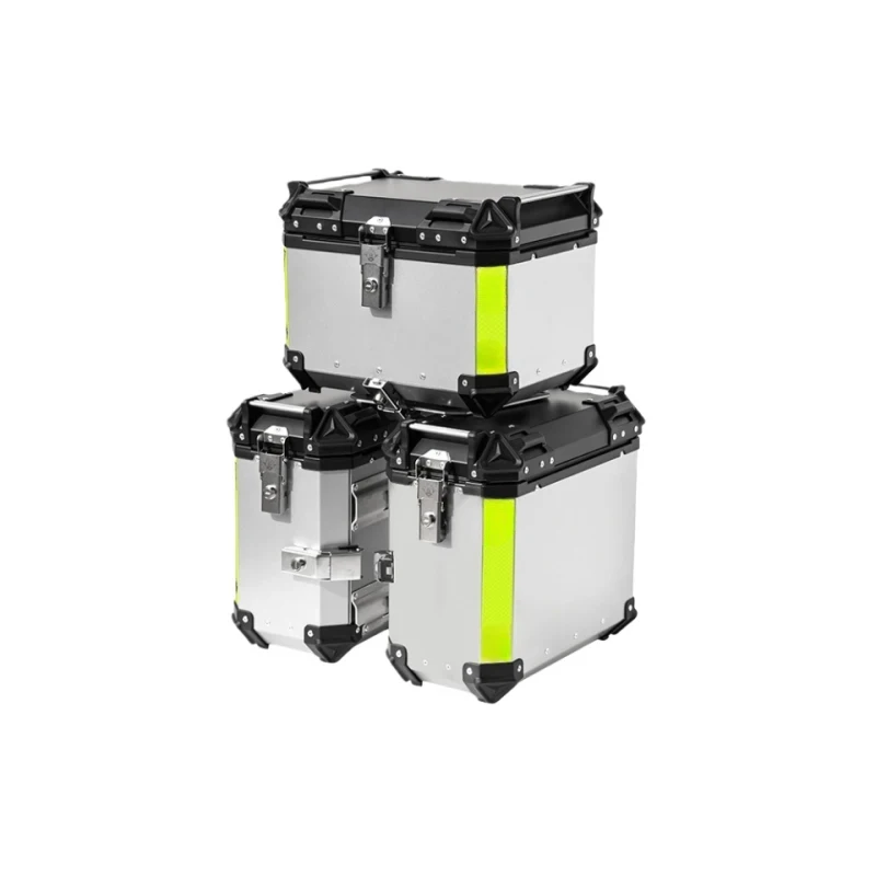 

Hongsheng Products Factory Direct 129L Motorcycle Side Box, Aluminum Alloy Pannier, Universal Motorcycle Saddlebag