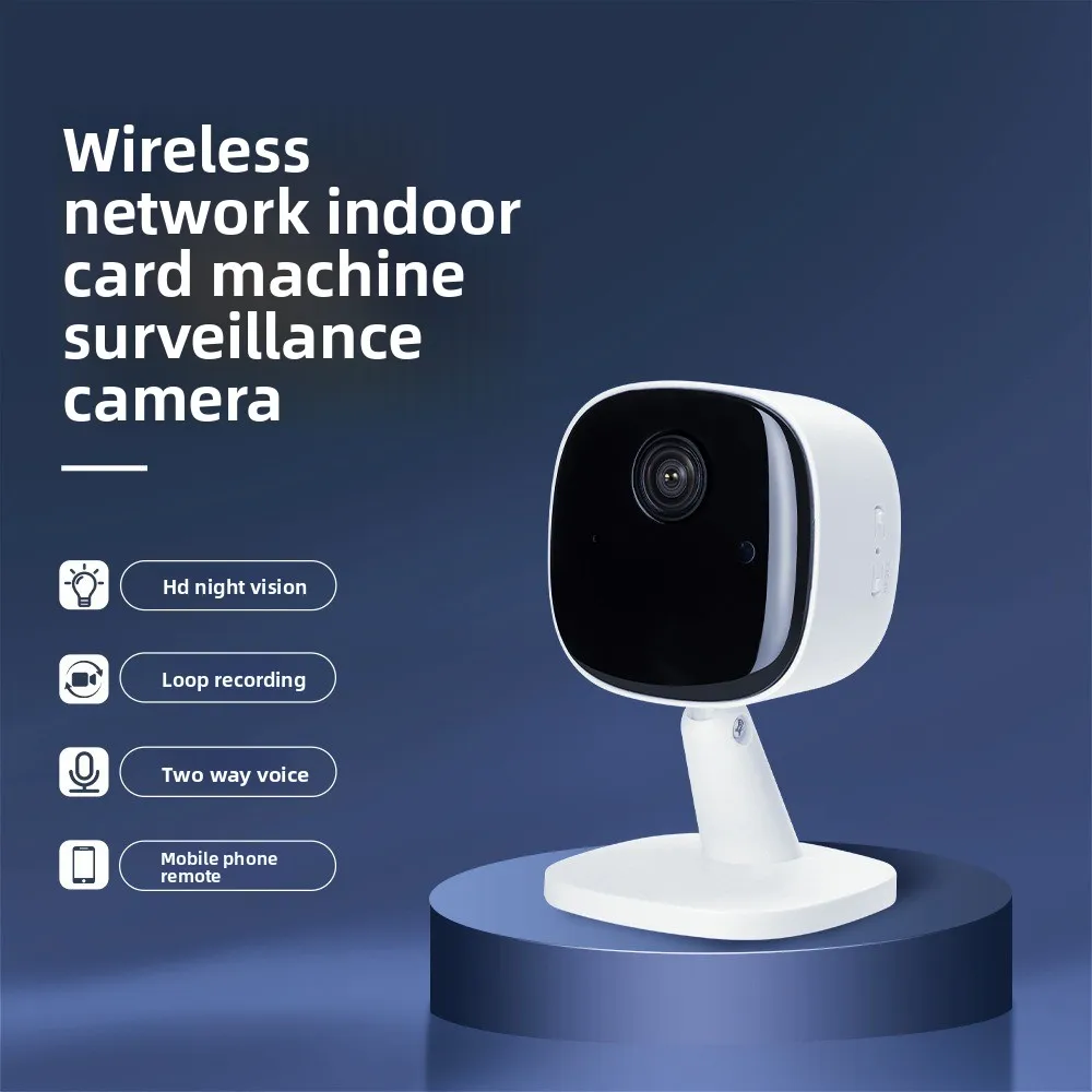 

200W WiFi Camera 2.4 GHz Baby Monitor Indoor, Security Camera Bidirectional Audio Wireless WiFi Indoor HD Camera