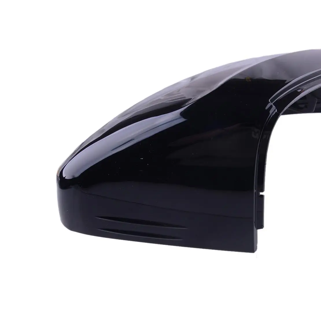

Car Right Side Wing Rearview Mirror Cover Cap Fit For VW Tiguan MK2 II R 5N 2017 2018 2019 2020 Glossy Black