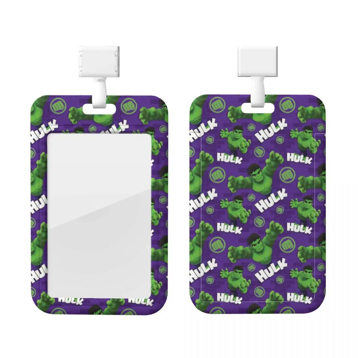 

Custom Comics Retro Superheroes Card Badge Holder Hulk For Subway Bus Bank Card Lanyard Credential Badge Holder Hospitals