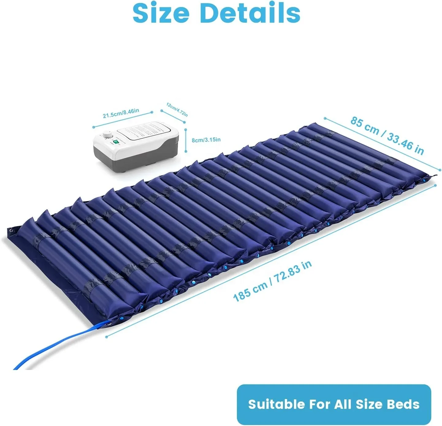 Anti-decubitus Air Mattress Folding Medical Bubble Air Mattress Pad For Nursing s