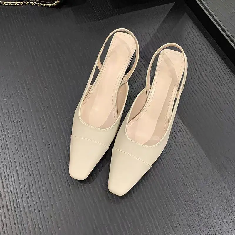 Pointed Toe Chunky Heel S High Heels Low Heel Comfort Office Work Shoes Ladies Pumps Plus Size Platform Shoes Womens Shoes