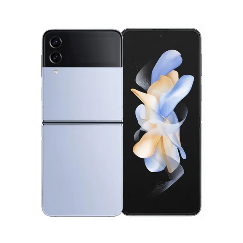 هاتف Samsung Galaxy Z Flip4 5G RAM 8GB ROM 128GB/256GB هاتف ذكي 6.7 بوصة CPU Snapdragon 8 + Gen1 3700mAh 12MP كاميرا مستعملة
