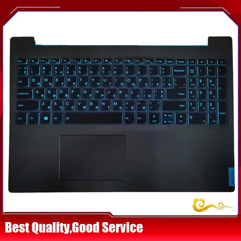 

YUEBEISHENG New/org For Lenovo Ideapad L340-15 L340-15IRH Gaming Palmrest Russion RU Keyboard upper cover Backlit 5CB0U42769