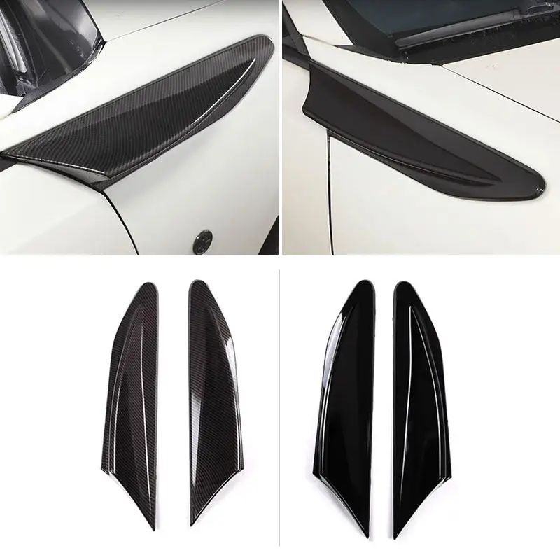 For Toyota FT86 GT86 Subaru BRZ ZC6 2012 2013 2014 2015 2016 2017 2018 2019 2020 ABS Car Side Air Outlet Fender Trim Accessories