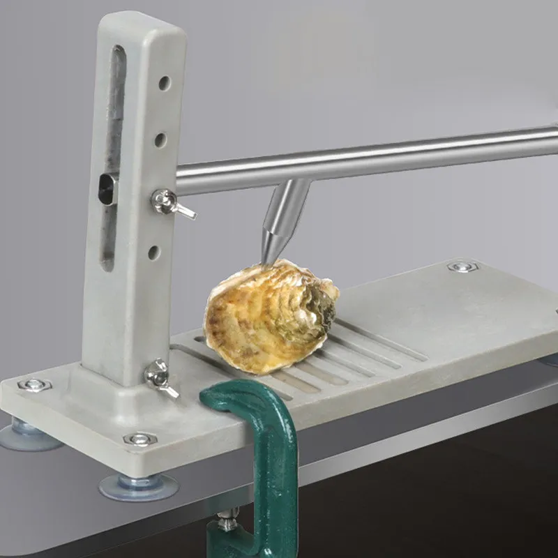 Oyster Shucker Machine Stainless Steel Oyster Shucking Knife Oyster Clam Opener Shucking Knife Tool Kitchen Shell Opener Barbecu