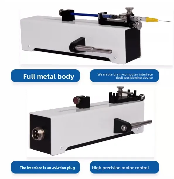 Split Microfluidic Syringe Pump, Microinjection Pump, Laboratory Precision Fluid Sampler