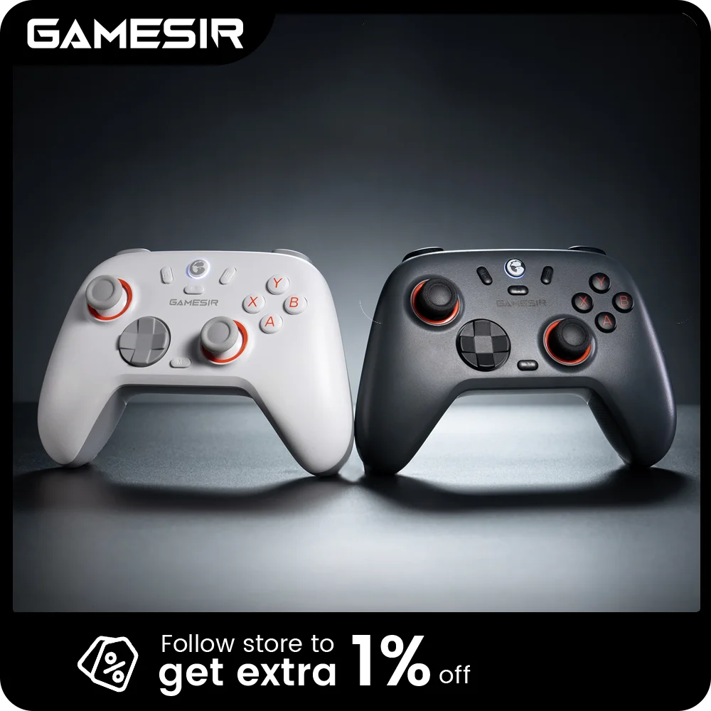 GameSir Nova 2 Lite Wireless Switch Controller, Hall Effect Gamepad for Nintendo Switch, PC, Steam, Android Phone, iPhone