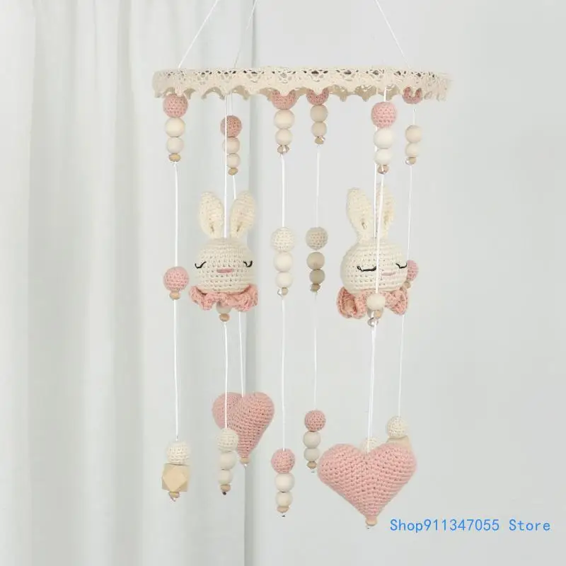 Wiegspeeltje voor baby's Houten mobiele bedhangers Speelgoed Babysrammelaar Speelgoed voor pasgeborenen Drop Shipping