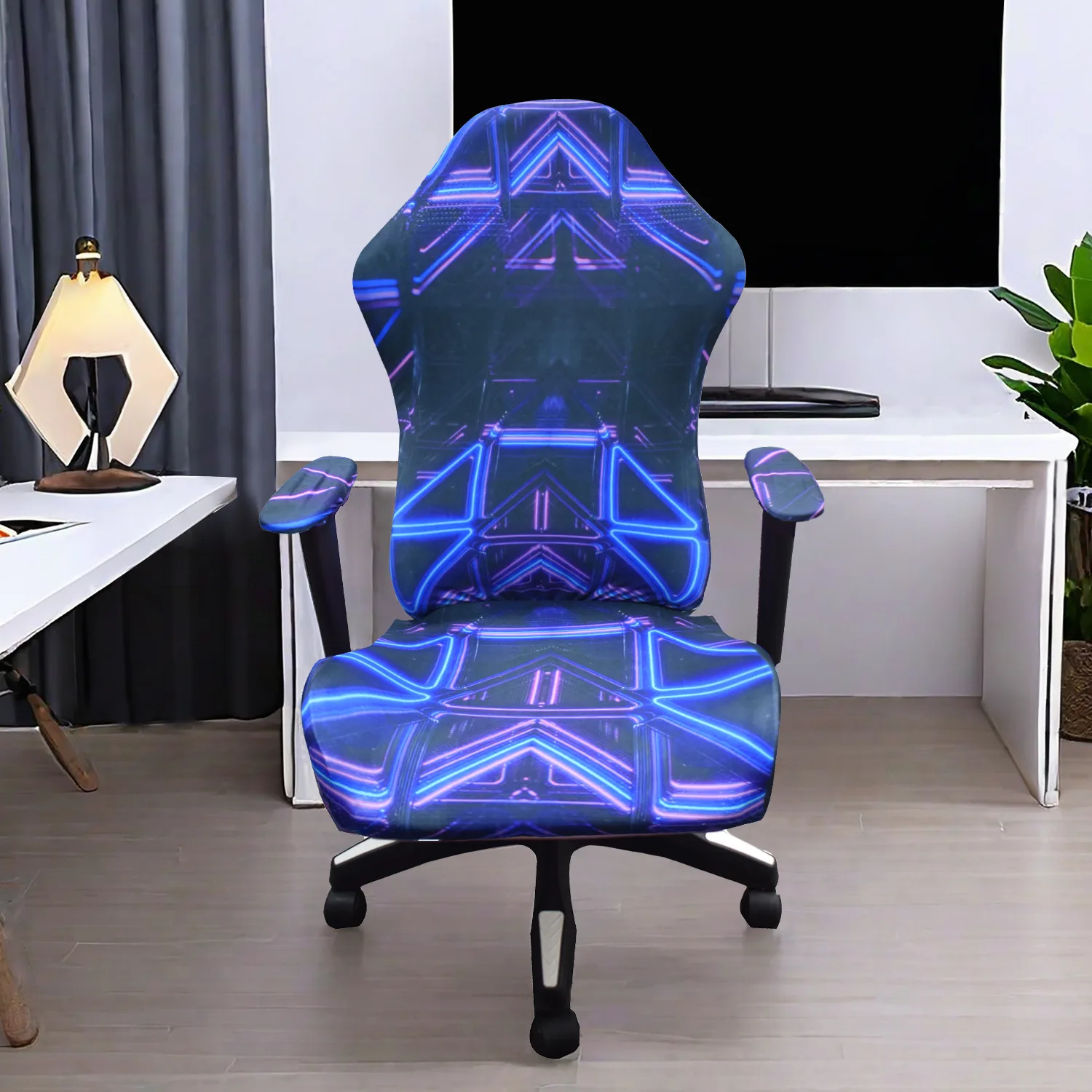 Gaming Chair Cover Elastic Computer Chair Backrest Armrest Cover Universal Soft  Armchair Seat Covers Protector Splicover New