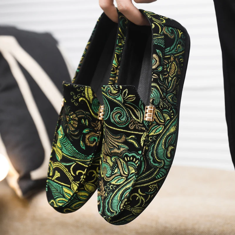 YRZL Driving Loafers Men Casual Shoes Summer Walking Shoes Non Slip Lightweight Sneakers Comfortable Breathable Flats Lazy Shoes