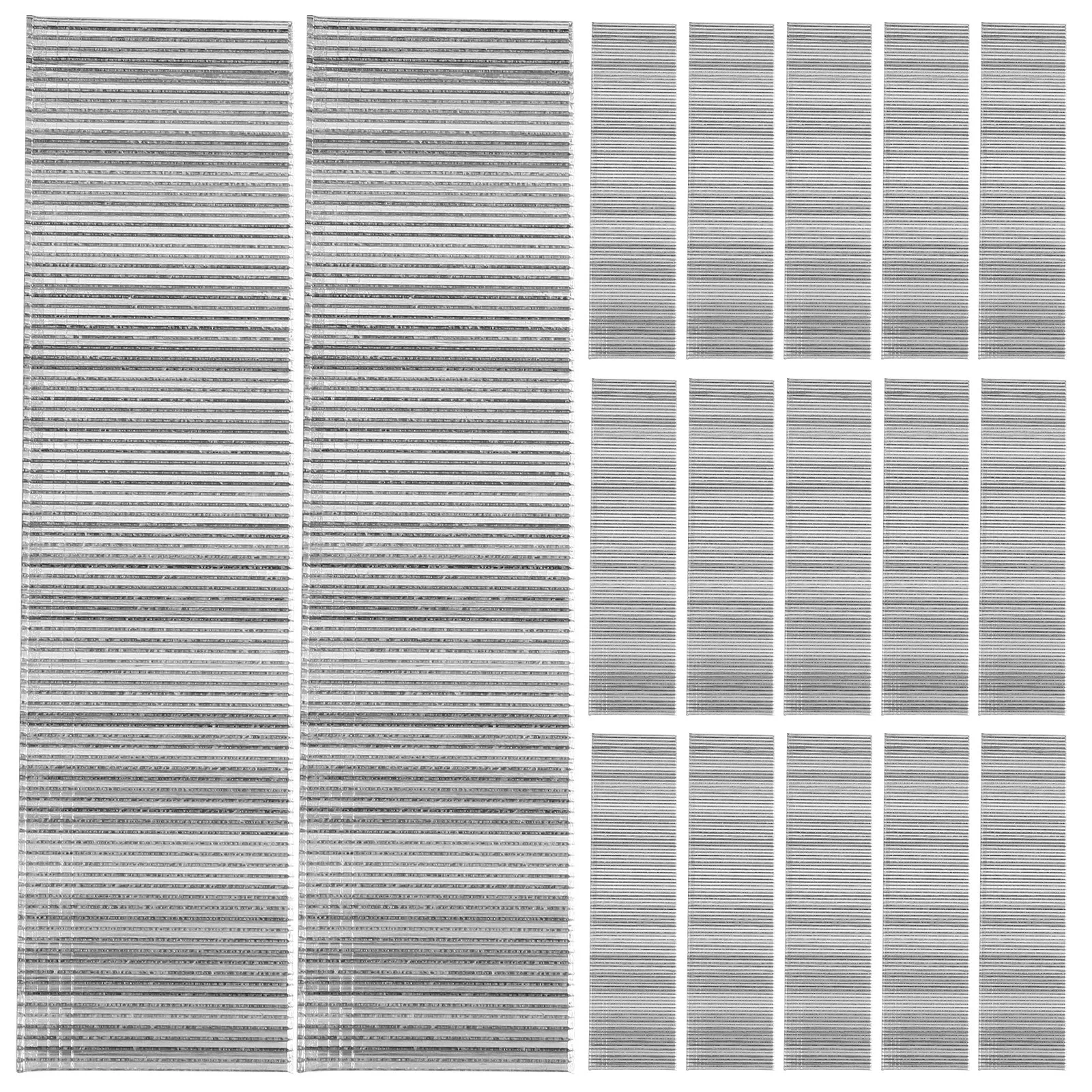 Stainless Steel Brad Nails 5000 Pieces Replacement Staples for Woodworking Furniture Cabinet Nailer