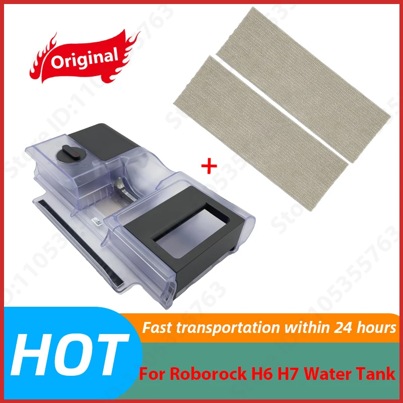Original für Roborock H6 H7 Bodenbürste, kabelloser Handstaubsauger, Filter, Hauptbodenbürsten-Baugruppe, Bodenbürstenkopf-Teile