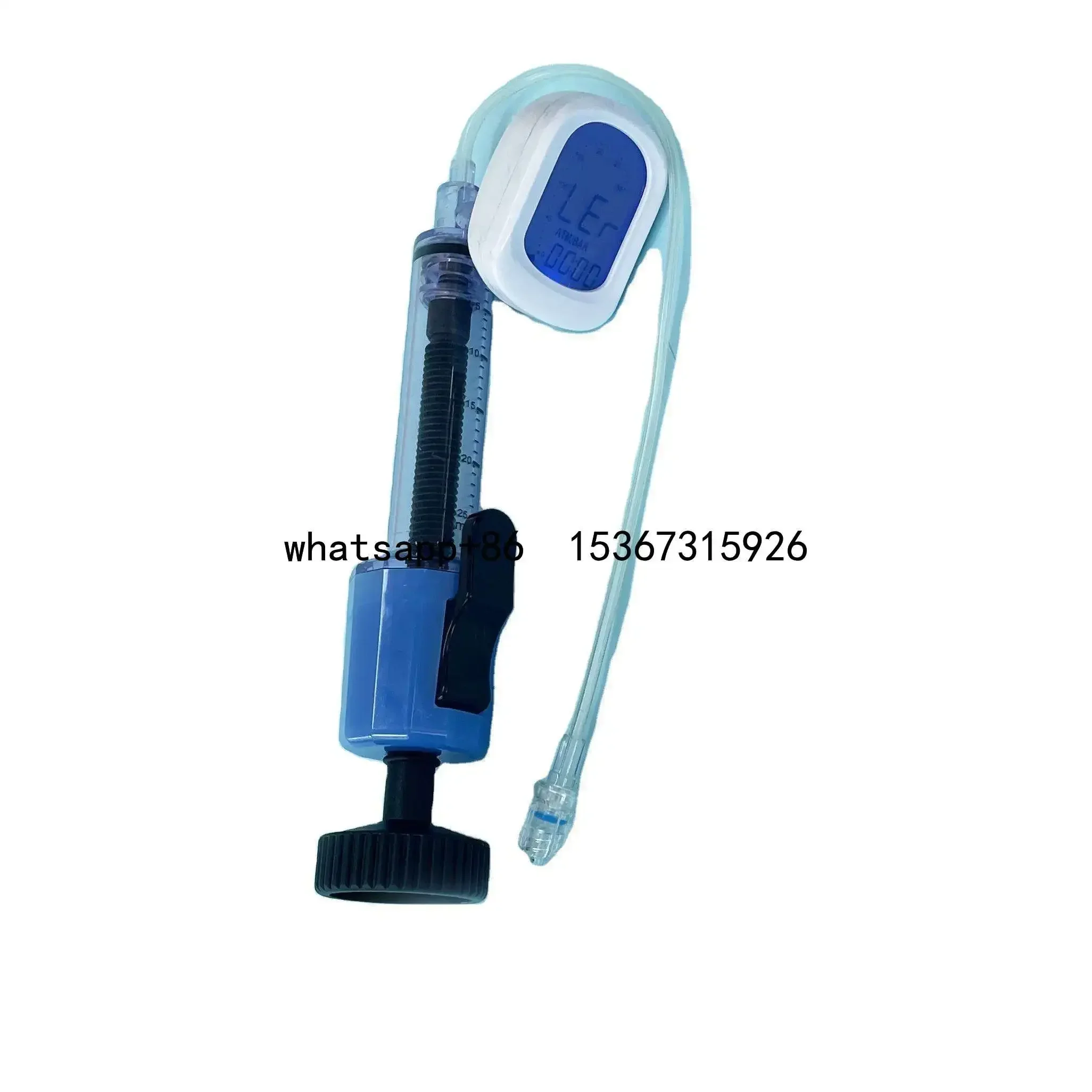 CE Medical Ptca Balloon Catheter Manual Manometer Balloon Inflation