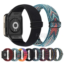 Elastische nylon armband voor Redmi Watch 3, vervangende polsband voor Xiaomi Redmi Watch 3 Smart Watch Band Correa-accessoire