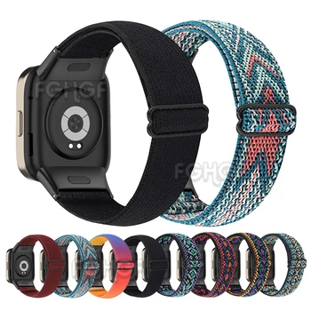 Elastik Naylon Bilezik Redmi İzle 3 Kayış Yedek Bileklik Xiaomi Redmi Için İzle 3 akıllı saat Bandı Correa Aksesuarı