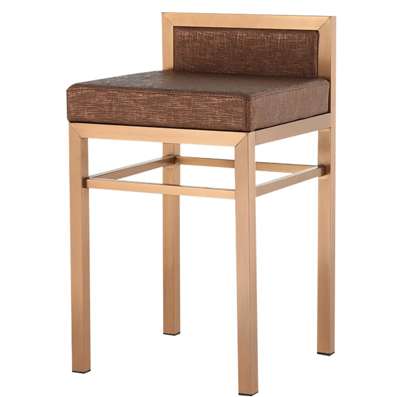 

Home Bar Chair Stool Modern Design Chairs Luxury Height Kitchen Taburetes Altos Minimalist Counter Nordic Lounge Reception Wood