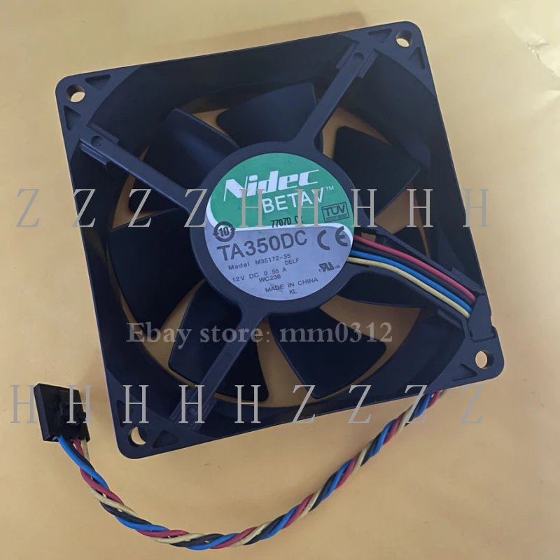 

Z Nidec TA350DC M35172-35 DC12V 0.55A 9032 server cooling fan