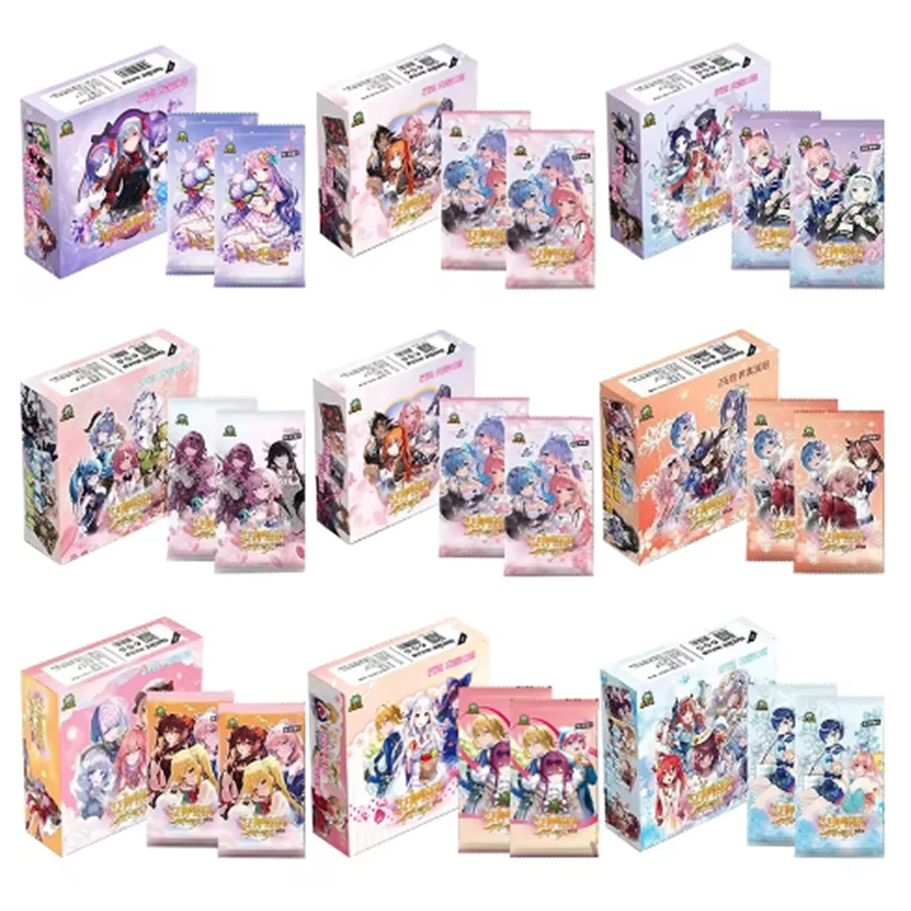 Goddess Story Cards Box Girl Party Card Rare Bronzing Flash Anime Hobby Collectiones Game Card Toys for Boys New Spot Goods