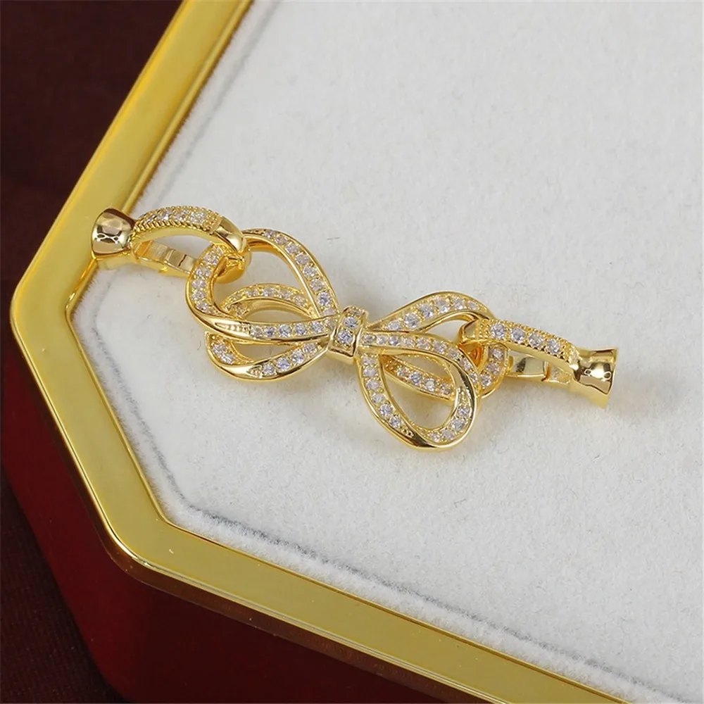 S925 Sterling Silver Jewelry Clasp for DIY Necklace Bracelet Jewelry Findings Connector Hook 925 Silver Clasps Crafting Supplies