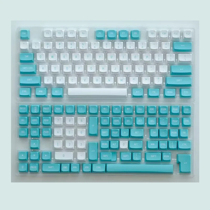 150 مفتاح CSA كيكابس PBT لقطة مزدوجة لمفاتيح Cherry MX على 61 63 64 67 68 75 84 87 96 98 108 ANSI ISO لوحات المفاتيح الميكانيكية