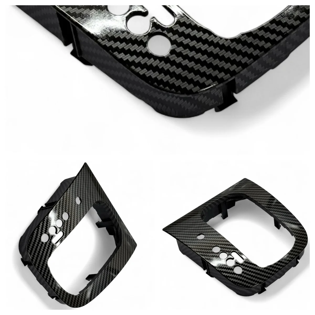

One Piece DSG Shift Base Frame in Carbon Fiber Style LHD for Golf Jetta MK5 GTI GLI R32 / Golf MK6 GTI R / New Scirocco MK3