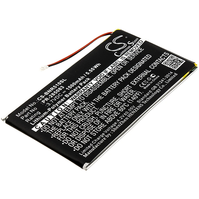 Li-Polymer E-book, E-reader Battery for Kobo 3.7v 1500mAh