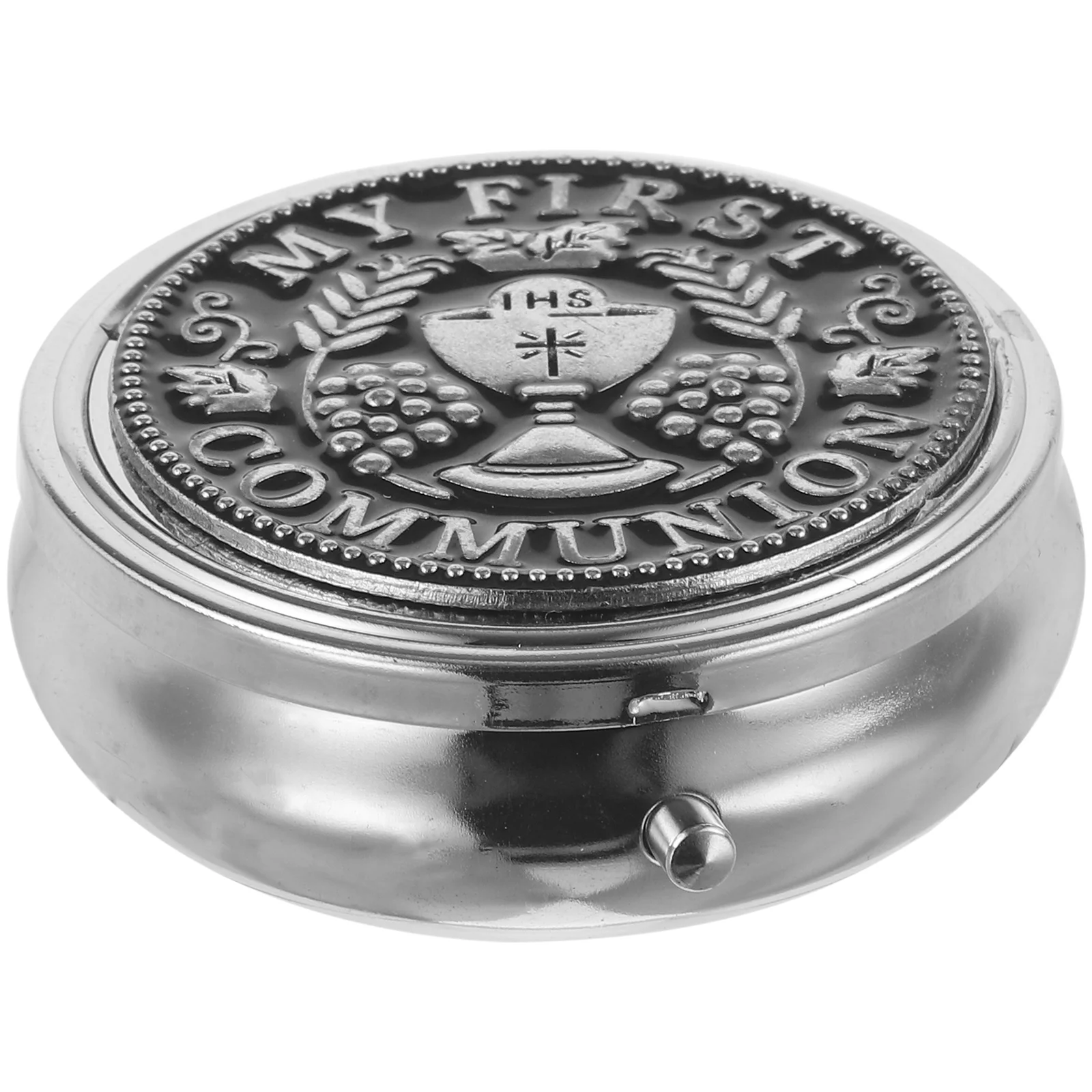 Retro Decor Rosary Gift Box Case for Jewelry Decorative Storage Boxes Souvenir Zinc Alloy Packing Travel