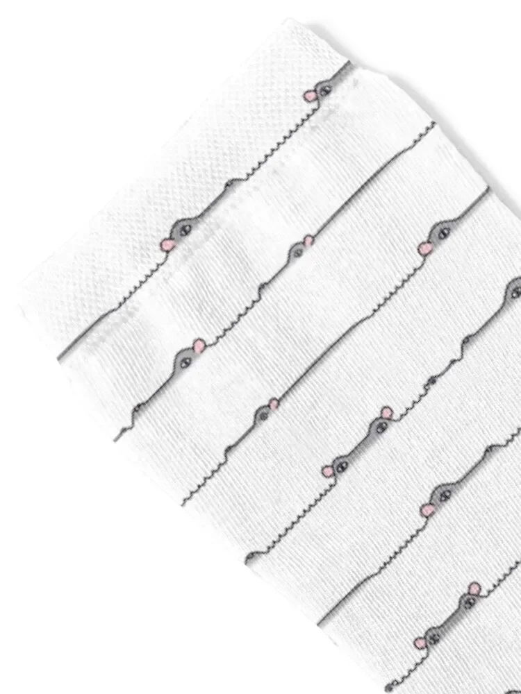 أنا جاسوس فرس النهر! رؤوس رمادية على جوارب بيضاء صيفية احترافية للجري جورب مضحك جوارب نسائية للرجال #2