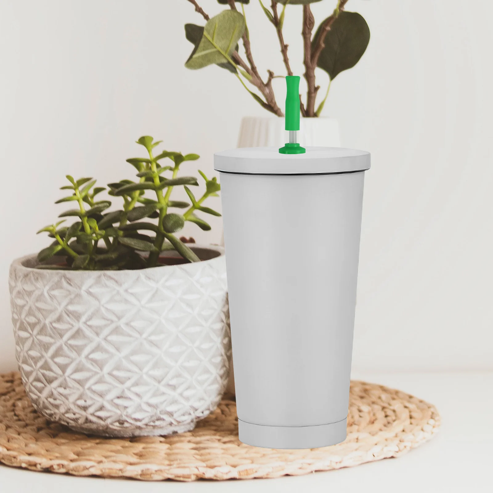 

32pcs Silicone Straw Tips Colorful Flexible Drinking Straw Covers For Metal Reusable Straws Bar Accessory Kitchen Barware Decor