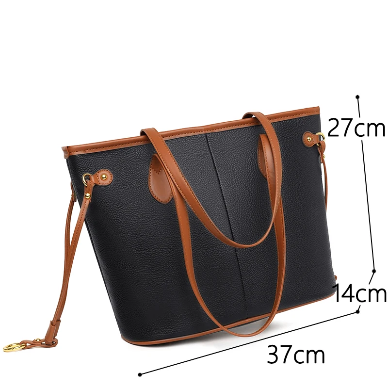 100% Genuine Cowhide Luxury Handbags leather Tote Bag Shoulder Bag for Women Bags Designer High Quality Women Brand Designer Bag