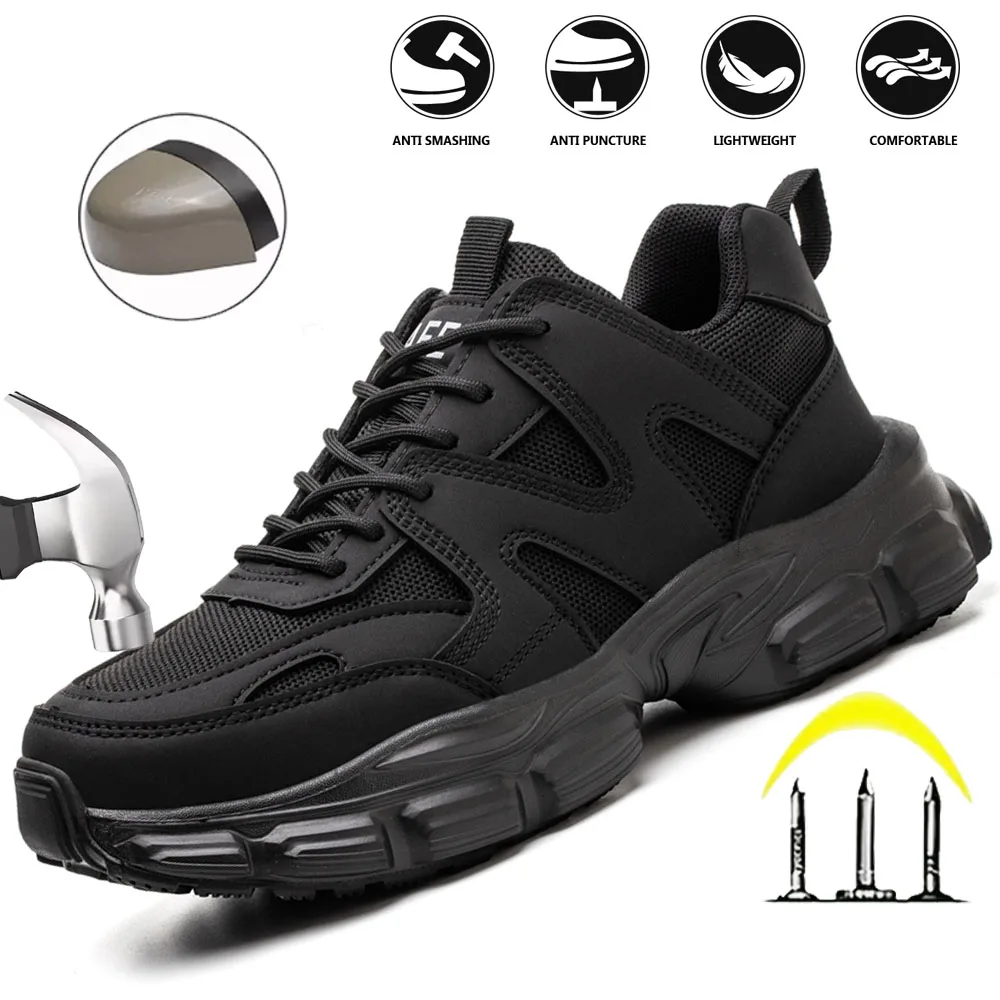 NewWomenSafetyShoesAnti-smashAnti-punctureWorkShoesBreathableLightweightWorkSneakersIndestructibleWomenShoesBoots-AliExpress30