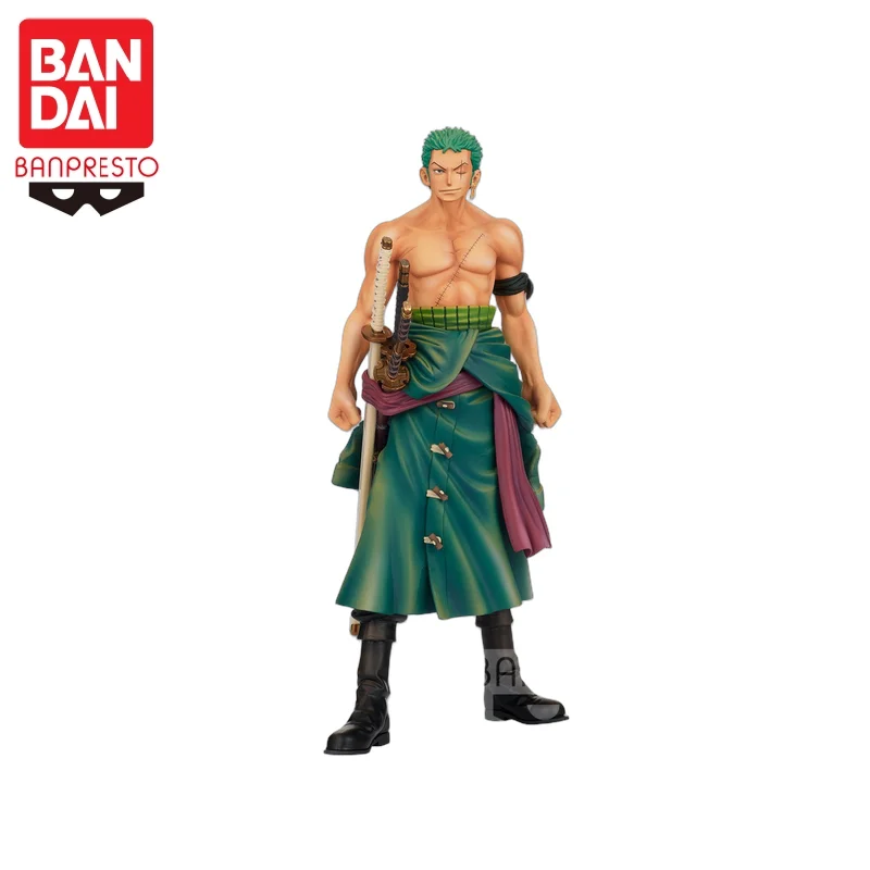 

In Stock Bandai Original Banpresto One Piece Zoro Master Stars Piece Action Figure Model Doll Brand New Boxed Garage Model Toys