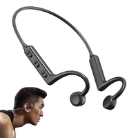 KS19 Wireless Bluetooth Bone Conducting Earphone TWS Sports Bluetooth Neckband Headset Hearing Aids Headphone Handsfree With Mic