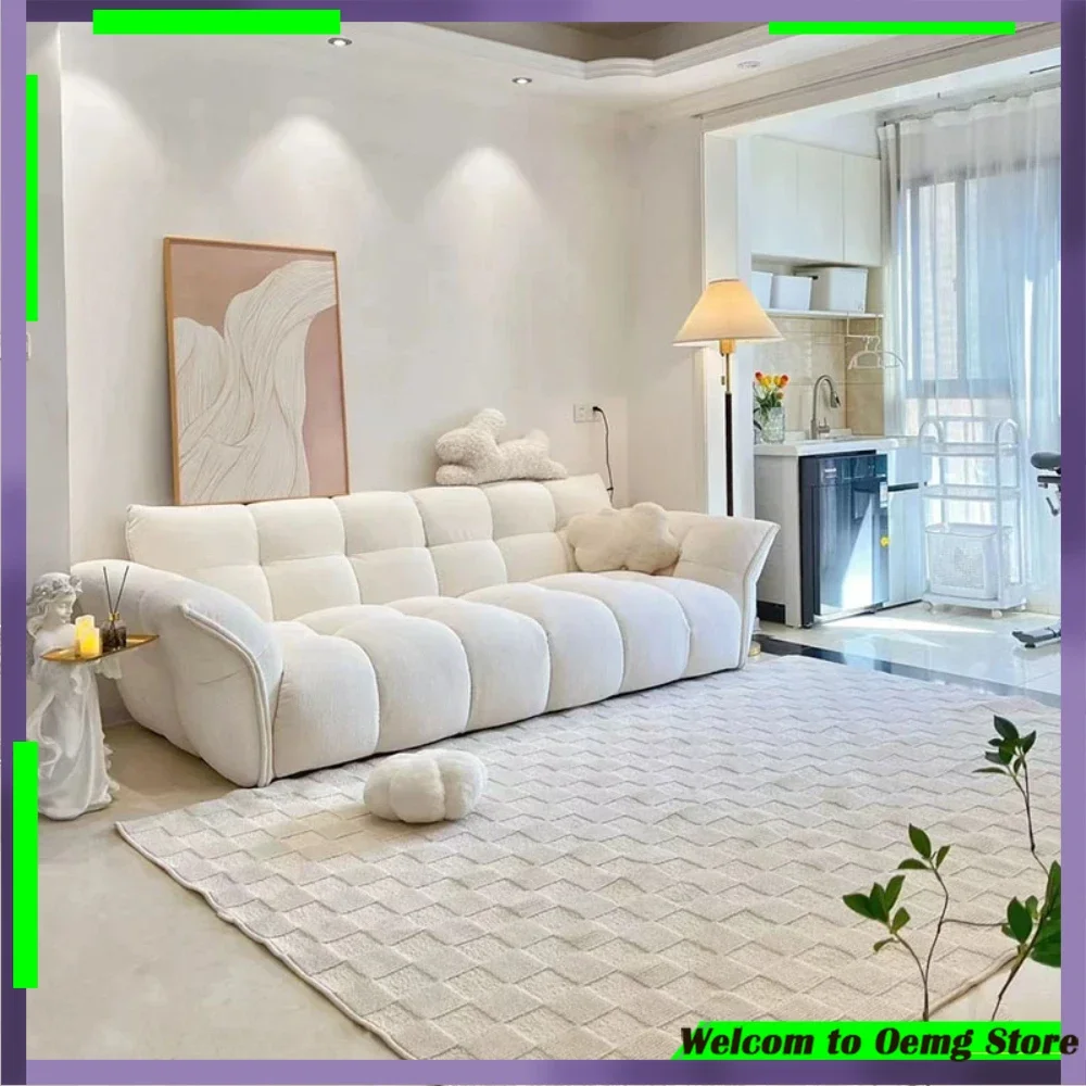 Nordic Modern 3 Seater Sectional Sofa Armrest Stylish Lounge Furniture Cozy Living Room Essentials Canape Salon Home Decoration