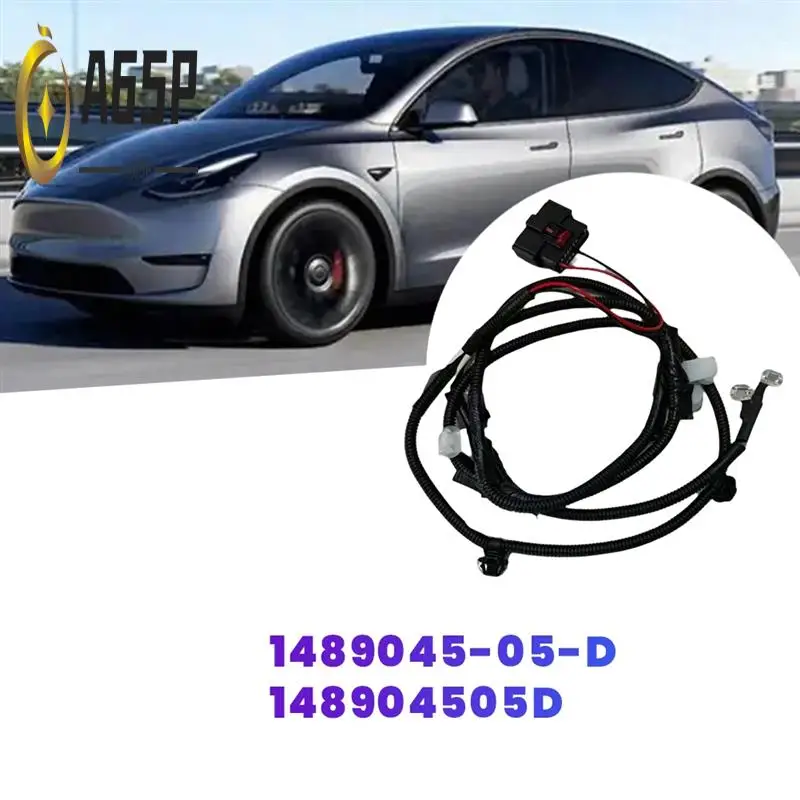 

A65P-1489045-05-D жгут проводов переднего бампера автомобиля, радар заднего хода, без интерфейса противотуманной фары для Tesla Model Y 2024 148904505