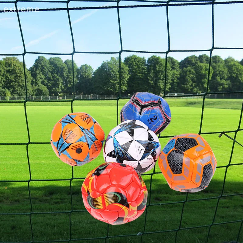 Durable 15CM Football Inflatable Soccer Balls Size 2 Kids Toys Replacements Football Summer Beach Party Toys Small Soccer Balls