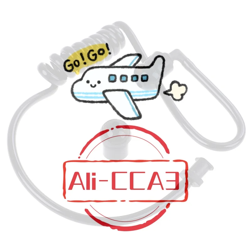 

Черная сменная акустическая трубка-вкладыш для радиоприемника/гарнитуры