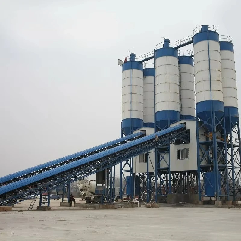 Concrete Batching Plant Flexible Combination Modular Concrete Batching Station For Various Projects