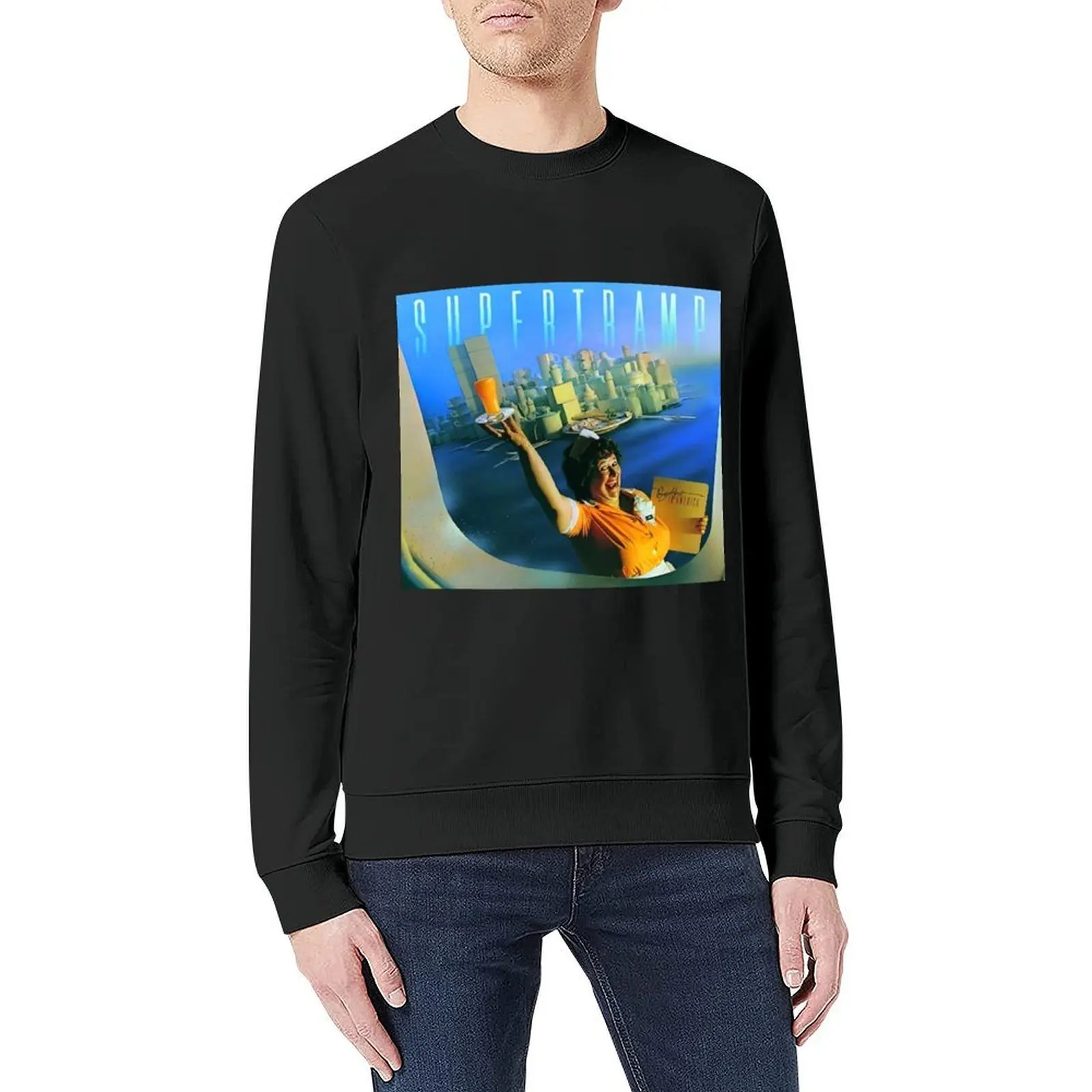 Supertramp Pullover men's autumn clothes korean autumn clothes autumn new products men's clothing sweatshirt male