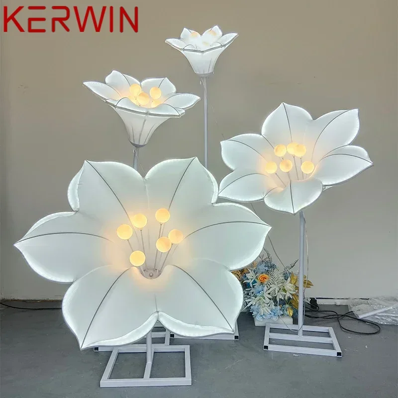 KERWIN Modern Morning Glory Wedding Lights Festive AtmosphereLED Light for Party Stage Road Lead Background Decoration