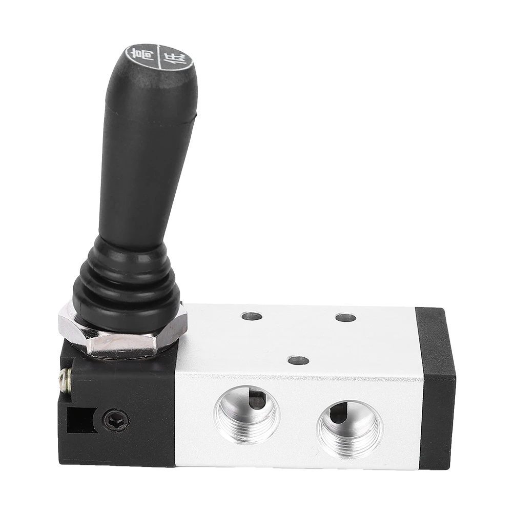 Two Position Five Way Lever Valve Aluminum Alloy Mechanical Valve 4H210-06G /4H210-08G(G 1/4  inch )