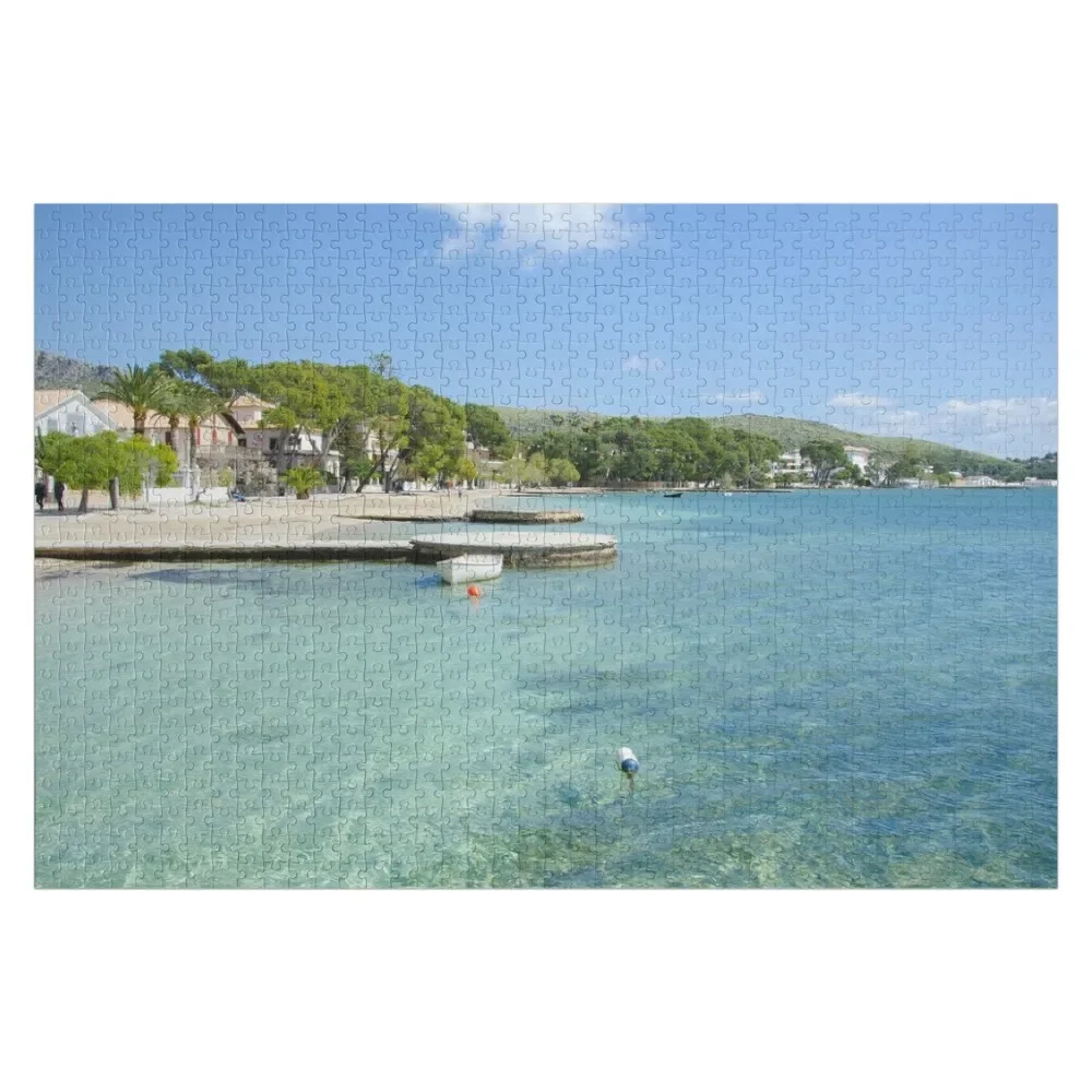 Puerto Pollensa Pine Walk 10 Jigsaw Puzzle With Personalized Photo Personalized Gifts Customized Gifts For Kids Puzzle