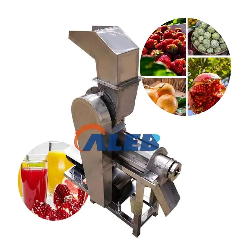 2026Industrial Pomegranate Cashew  Lemons Spiral Juice Machine Grape Strawberry Crushing Machine