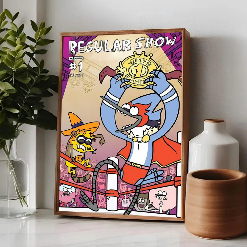 R-Regular Cartoon Show Good Quality Prints and Posters Vintage Room Bar Cafe Decor Home Decor